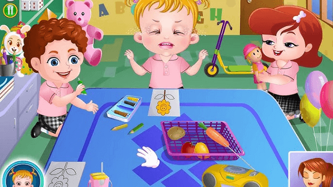 baby-hazel-dining-manners-Mod